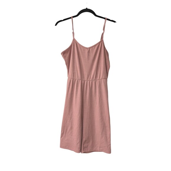 Hot Kiss Workout Romper Women’s Size Medium Mauve - Picture 1 of 3